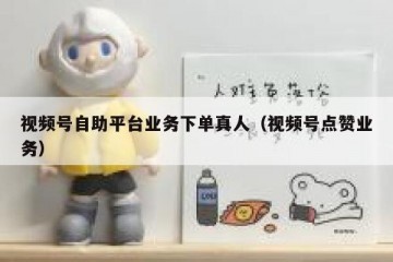 视频号自助平台业务下单真人（视频号点赞业务）
