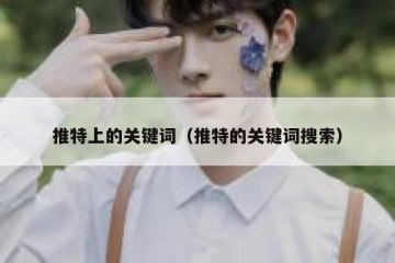 推特上的关键词（推特的关键词搜索）