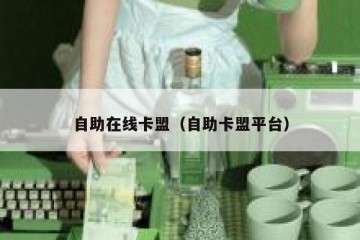 自助在线卡盟（自助卡盟平台）