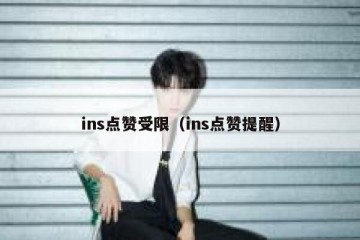 ins点赞受限（ins点赞提醒）