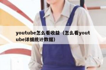 youtube怎么看收益（怎么看youtube详细统计数据）