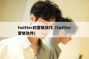 twitter的营销技巧（twitter营销软件）