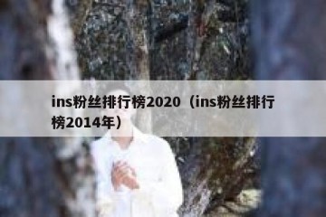 ins粉丝排行榜2020（ins粉丝排行榜2014年）