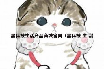 黑科技生活产品商城官网（黑科技 生活）