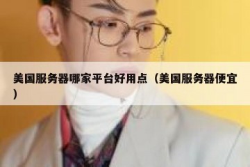 美国服务器哪家平台好用点（美国服务器便宜）
