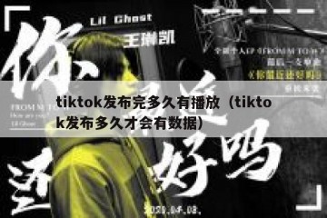 tiktok发布完多久有播放（tiktok发布多久才会有数据）