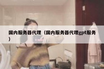 国内服务器代理（国内服务器代理gpt服务）
