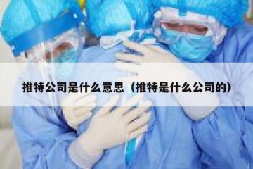 推特公司是什么意思（推特是什么公司的）