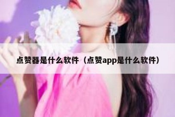 点赞器是什么软件（点赞app是什么软件）