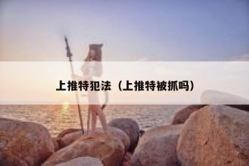 上推特犯法（上推特被抓吗）