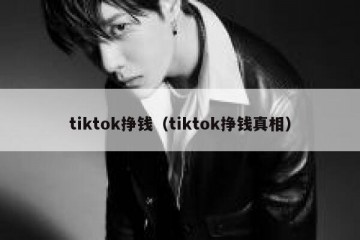 tiktok挣钱（tiktok挣钱真相）