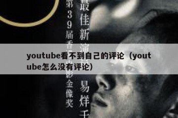 youtube看不到自己的评论（youtube怎么没有评论）