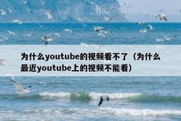 为什么youtube的视频看不了（为什么最近youtube上的视频不能看）