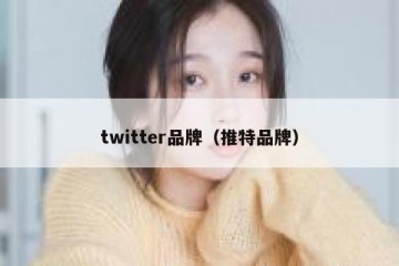 twitter品牌（推特品牌）