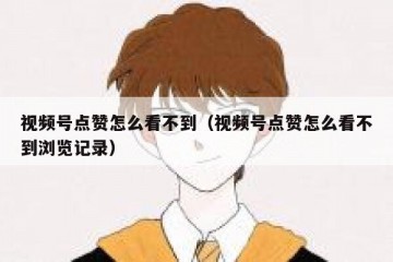 视频号点赞怎么看不到（视频号点赞怎么看不到浏览记录）