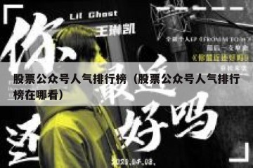 股票公众号人气排行榜（股票公众号人气排行榜在哪看）