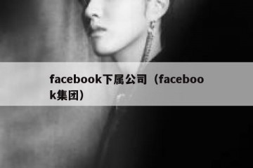facebook下属公司（facebook集团）