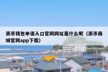 派币钱包申请入口官网网址是什么呢（派币商城官网app下载）