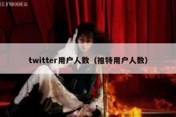 twitter用户人数（推特用户人数）