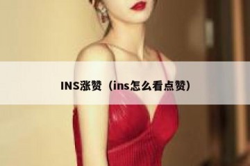 INS涨赞（ins怎么看点赞）
