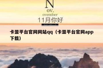 卡盟平台官网网站qq（卡盟平台官网app下载）