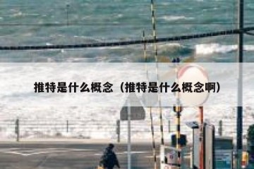推特是什么概念（推特是什么概念啊）