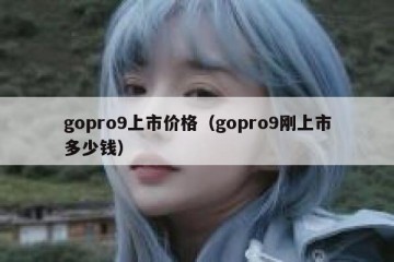 gopro9上市价格（gopro9刚上市多少钱）