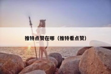 推特点赞在哪（推特看点赞）