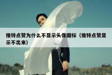 推特点赞为什么不显示头像图标（推特点赞显示不出来）