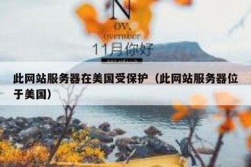 此网站服务器在美国受保护（此网站服务器位于美国）