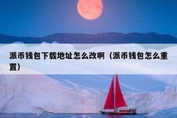派币钱包下载地址怎么改啊（派币钱包怎么重置）
