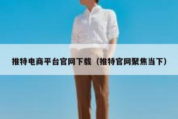 推特电商平台官网下载（推特官网聚焦当下）