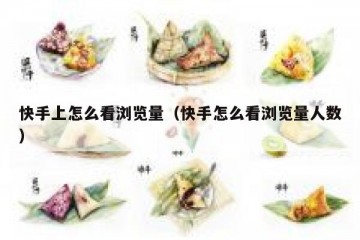 快手上怎么看浏览量（快手怎么看浏览量人数）
