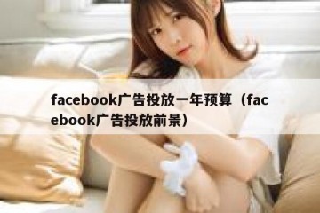 facebook广告投放一年预算（facebook广告投放前景）