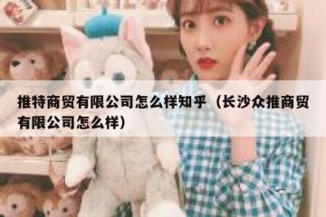 推特商贸有限公司怎么样知乎（长沙众推商贸有限公司怎么样）