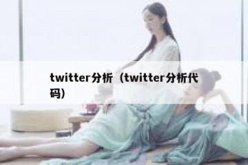 twitter分析（twitter分析代码）