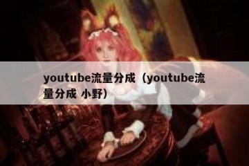 youtube流量分成（youtube流量分成 小野）