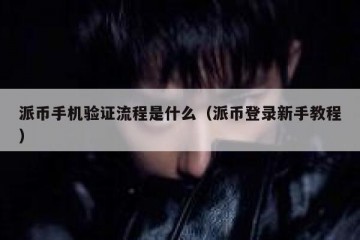派币手机验证流程是什么（派币登录新手教程）