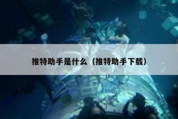 推特助手是什么（推特助手下载）
