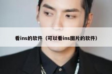 看ins的软件（可以看ins图片的软件）