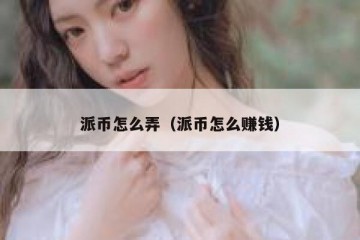 派币怎么弄（派币怎么赚钱）