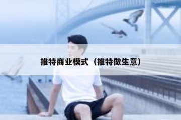推特商业模式（推特做生意）