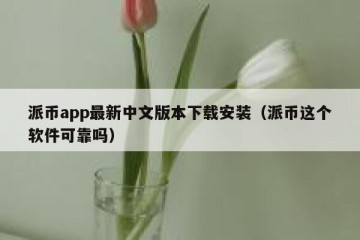 派币app最新中文版本下载安装（派币这个软件可靠吗）