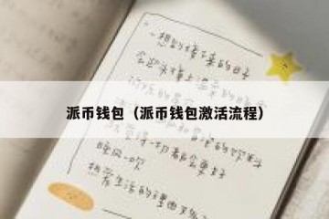 派币钱包（派币钱包激活流程）