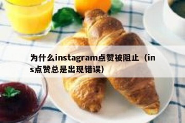 为什么instagram点赞被阻止（ins点赞总是出现错误）