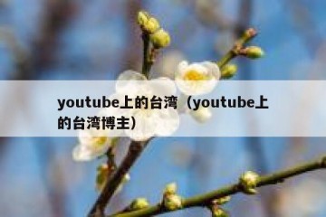 youtube上的台湾（youtube上的台湾博主）
