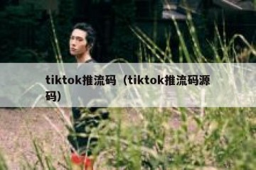 tiktok推流码（tiktok推流码源码）