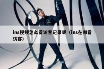 ins视频怎么看访客记录呢（ins在哪看访客）