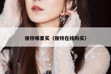 推特哪里买（推特在线购买）