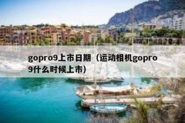 gopro9上市日期（运动相机gopro9什么时候上市）